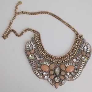 Giverny embroidered necklace